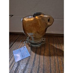 New Contained Art Rabbit Bunny Air Tight Container 420 Herb Art Glass Stash Box